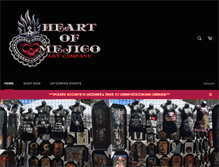 Tablet Screenshot of heartofmejico.com